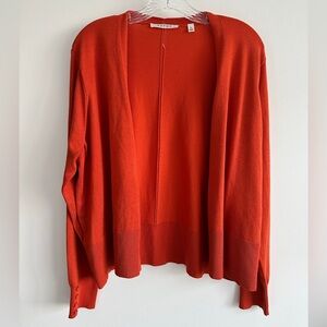 CYRUS Open Front Cardigan Autumn Fest Orange Size XL Extra Large | NWT Brand New